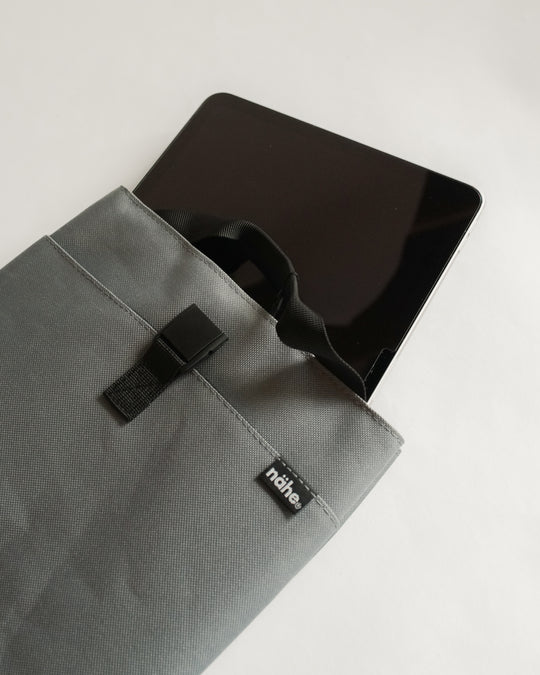 Hightide Tablet/iPad Sleeve Case with Pocket (NÄHE Collection) — Hightide, Japan, at SORT Vancouver