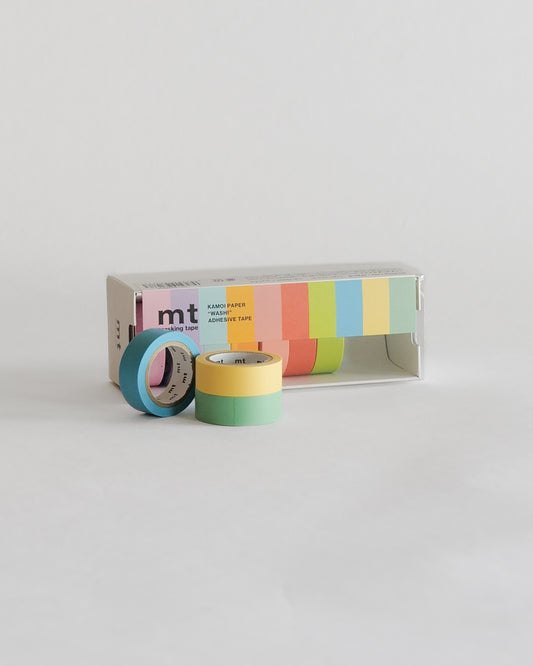 MT Washi Bright Colours Masking Tape — Box Set