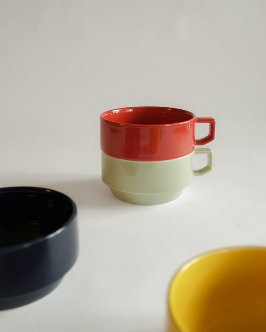 HASAMI Maruhiro Block - Soup Bowl — Hasami Porcelain, Japan, at SORT Vancouver