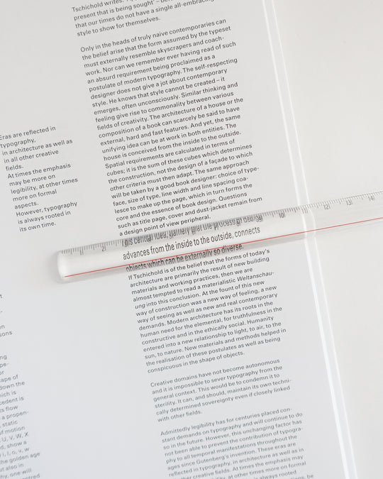 Midori Lens Ruler — Midori, Japan, at SORT Vancouver