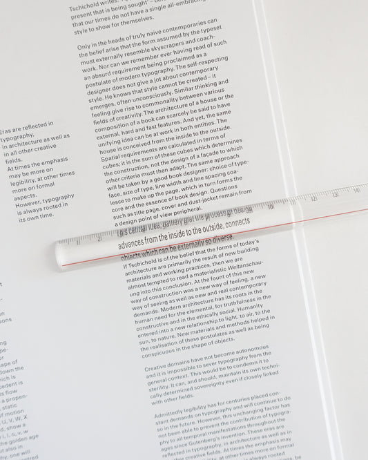 Midori Lens Ruler