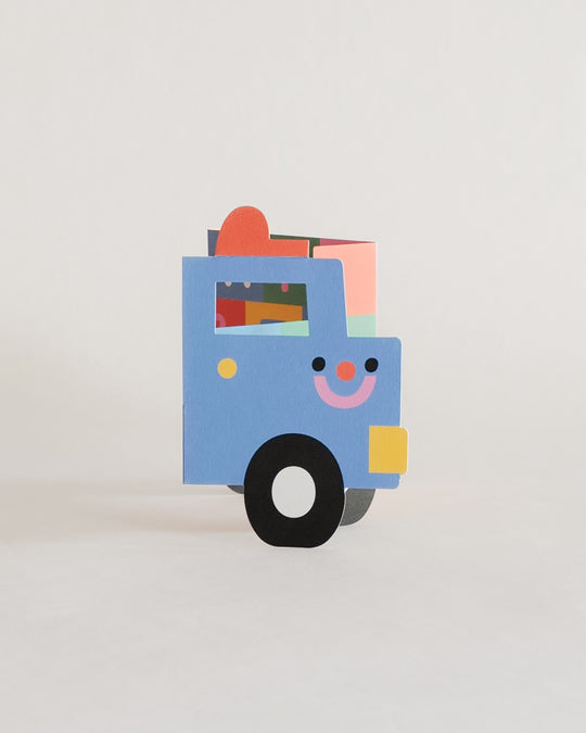 Wrap Truck Fold Out Card — greeting card at SORT Vancouver