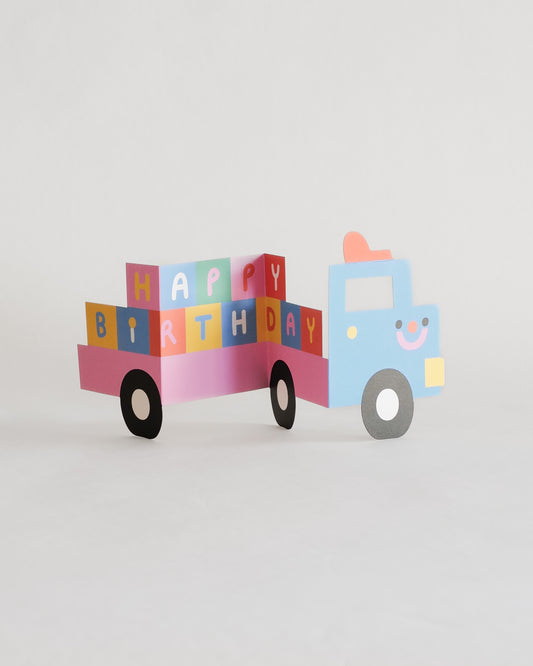 Wrap Truck Fold Out Card
