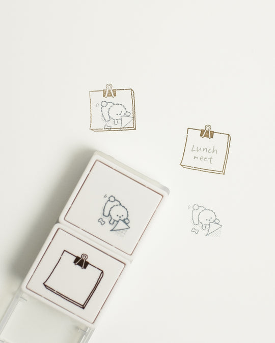 Kutsuwa Hancoco Journaling Slide Stamp — Kutsuwa, Japan, at SORT Vancouver