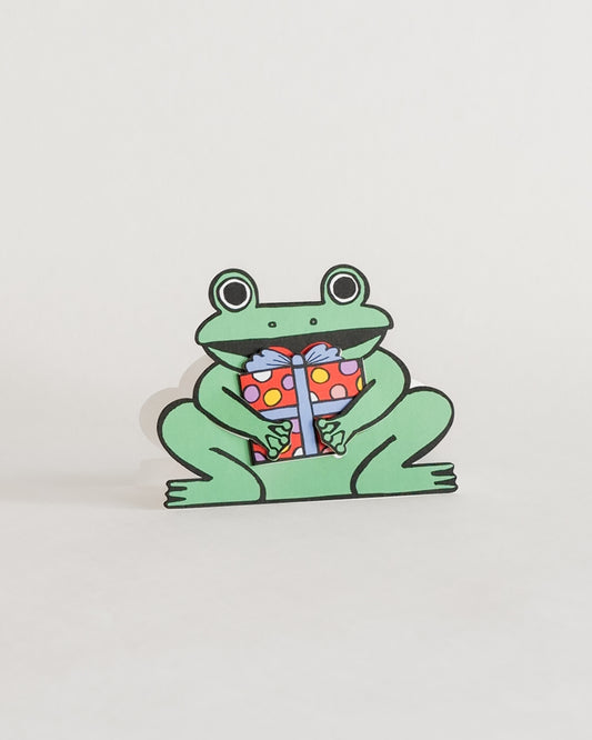 Wrap Frog With Mini Card