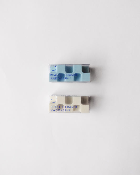 KOKUYO Kadokeshi Plastic Eraser Small Size - Set of 2