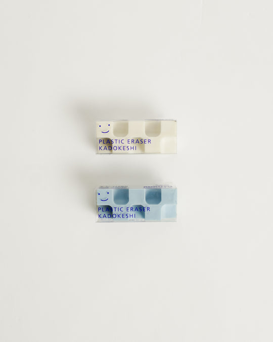 KOKUYO Kadokeshi Plastic Eraser Small Size - Set of 2 — KOKUYO, Japan, at SORT Vancouver