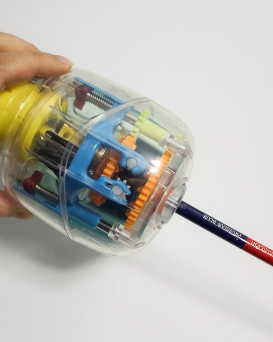 SONIC Togari Turn — Manual Pencil Sharpener (Transparent) — SONIC, Japan, at SORT Vancouver