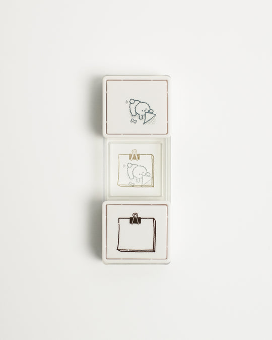 Kutsuwa Hancoco Journaling Slide Stamp — Kutsuwa, Japan, at SORT Vancouver