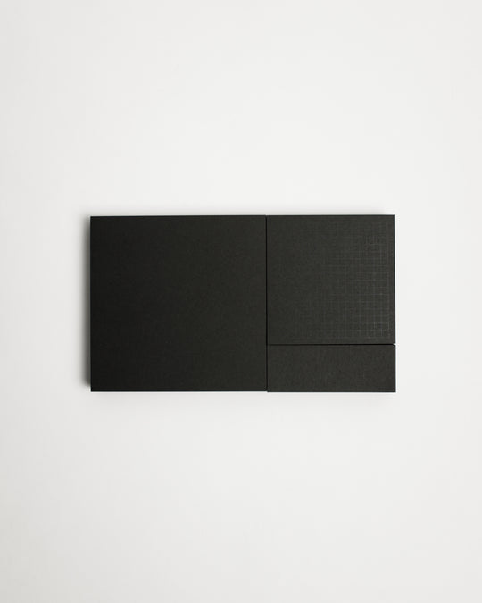 Craft Design Technology Black Adhesive Memo Pad — Craft Design Technology, Japan, at SORT Vancouver