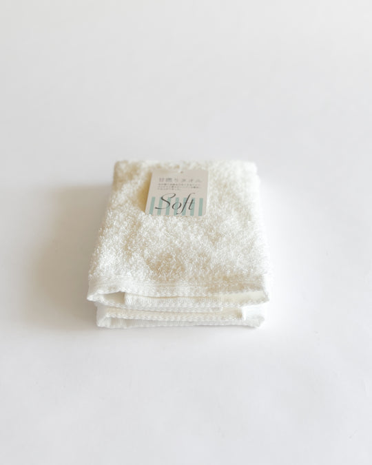 Japanese Premium Imabari Face Towel - 34 × 36 cm — Imabari, Japan, at SORT Vancouver