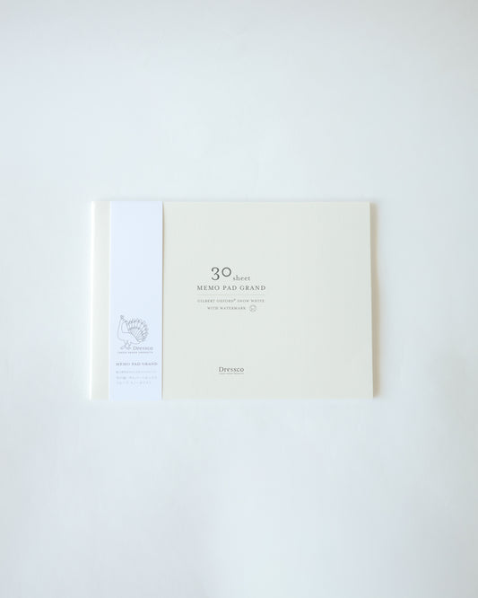 Takeo Dressco Memo Pad — Grand (A5)