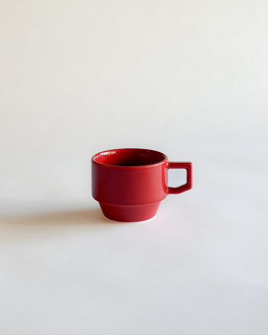 HASAMI Maruhiro Block Mug (Short) — Hasami Porcelain, Japan, at SORT Vancouver