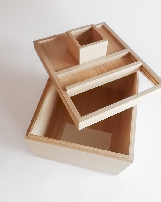 Japan Azmaya Paulownia Wood Rice Box