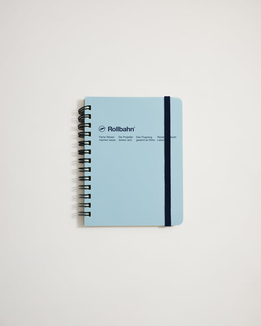 Rollbahn by Delfonics Spiral Pocket Memo Notebook (4.5" x 5.5")