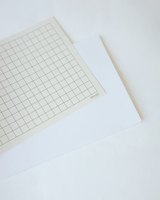Takeo Dressco Memo Pad — Grand (A5) style variant — available at SORT Vancouver design store
