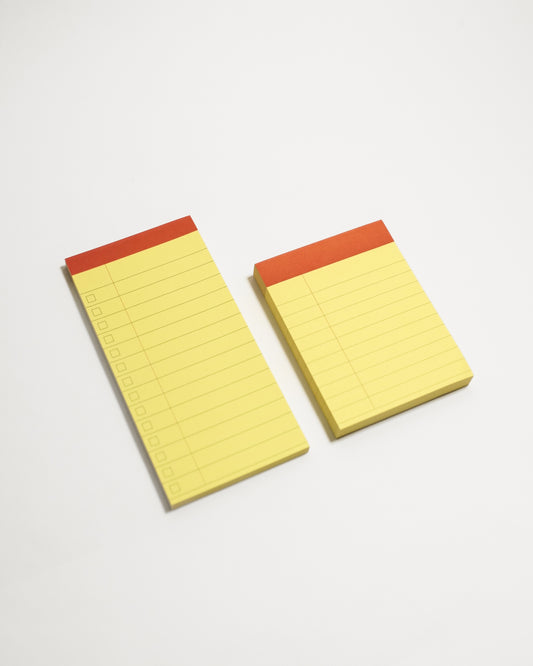 ItoYa Legal Sticky Memo Pad (To-do Checklist or Ruled) — Itoya, Japan, at SORT Vancouver