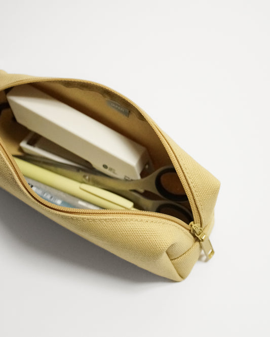 Japanese Canvas Box Pen Case — Japanese pen case at SORT Vancouver