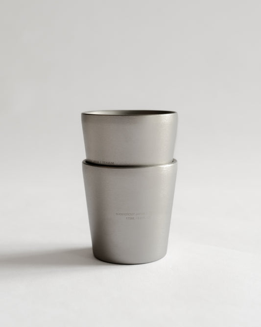 wanderout / Universal Cup Titanium (Set of 2)