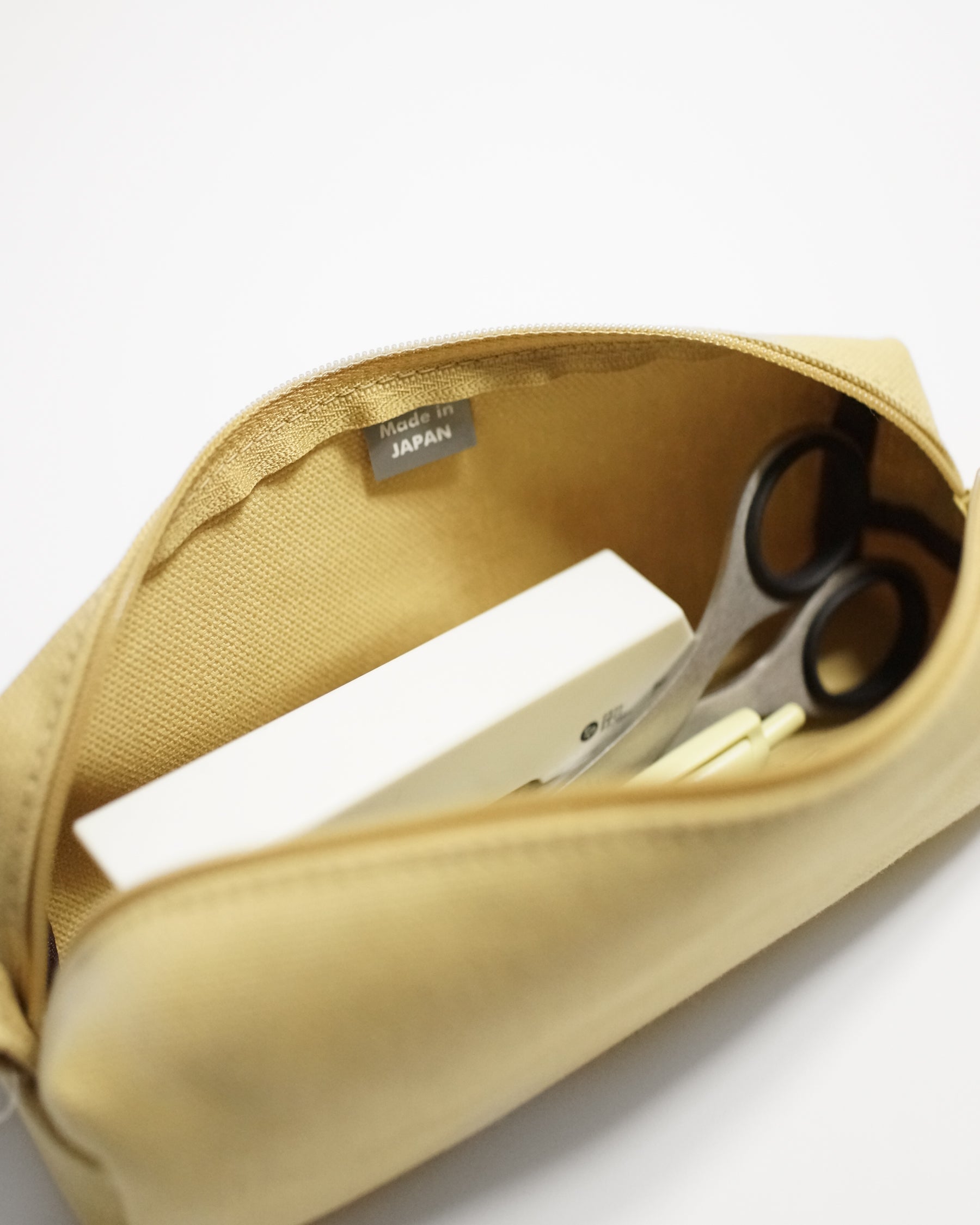 Japanese Canvas Box Pen Case — Japanese pen case at SORT Vancouver