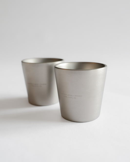 wanderout / Universal Cup Titanium (Set of 2)