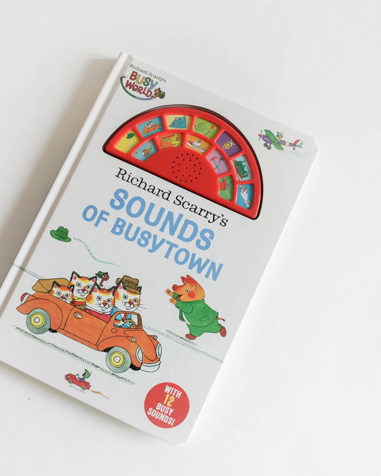 Richard Scarry's Sounds of Busytown — book at SORT Vancouver