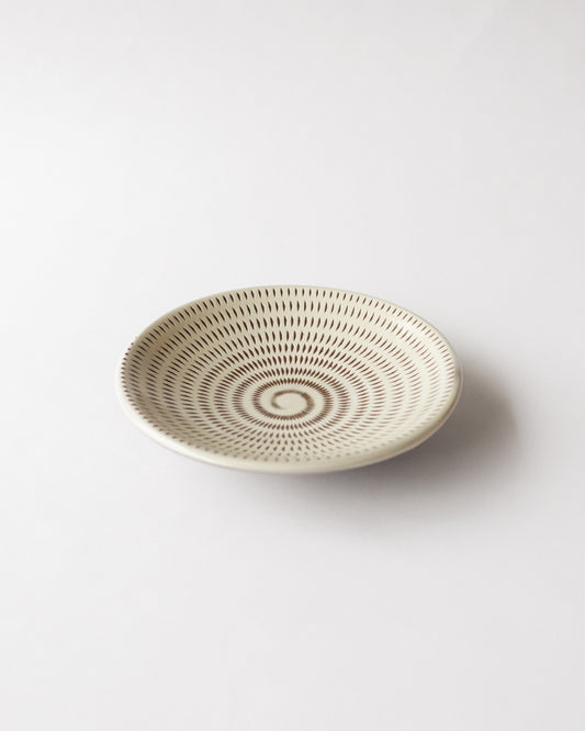 Japan Koishiwara Tobikanna Small Plate (Ø15cm)