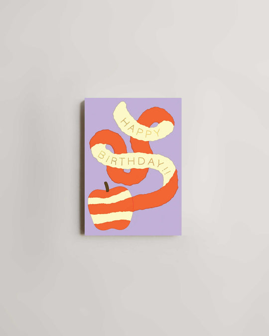 Wrap Happy Birthday Apple Card — greeting card at SORT Vancouver