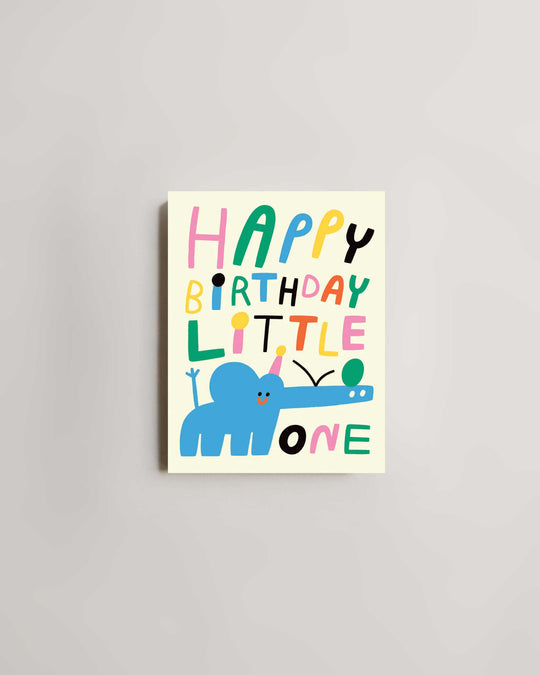 Wrap Happy Birthday Little One — greeting card at SORT Vancouver