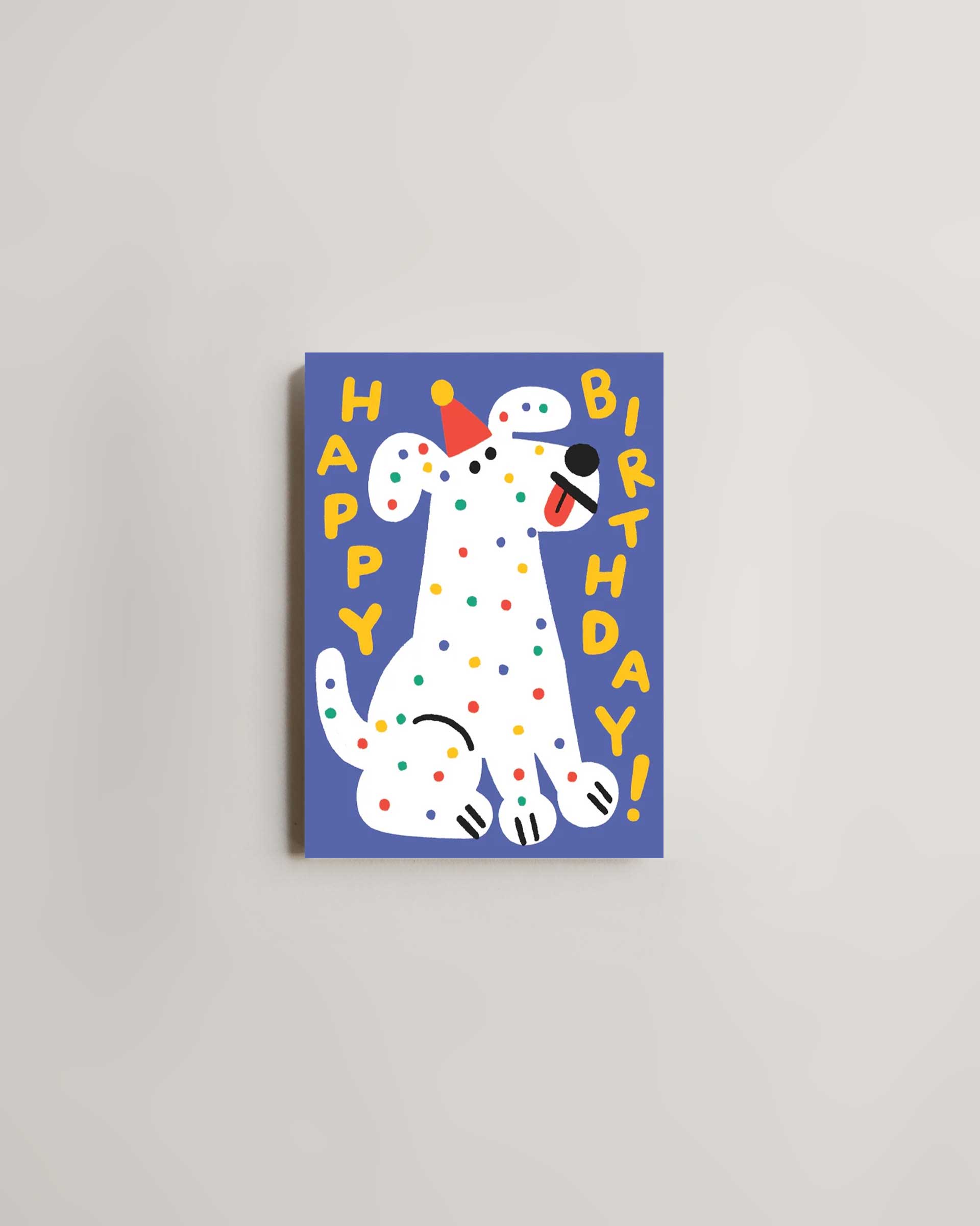Wrap Happy Birthday Spotty Dog — greeting card at SORT Vancouver
