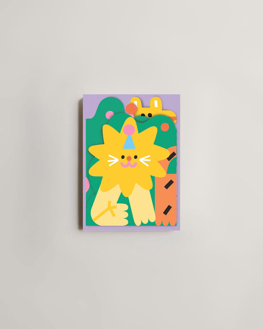 Wrap Jungle Fold Out Card — greeting card at SORT Vancouver