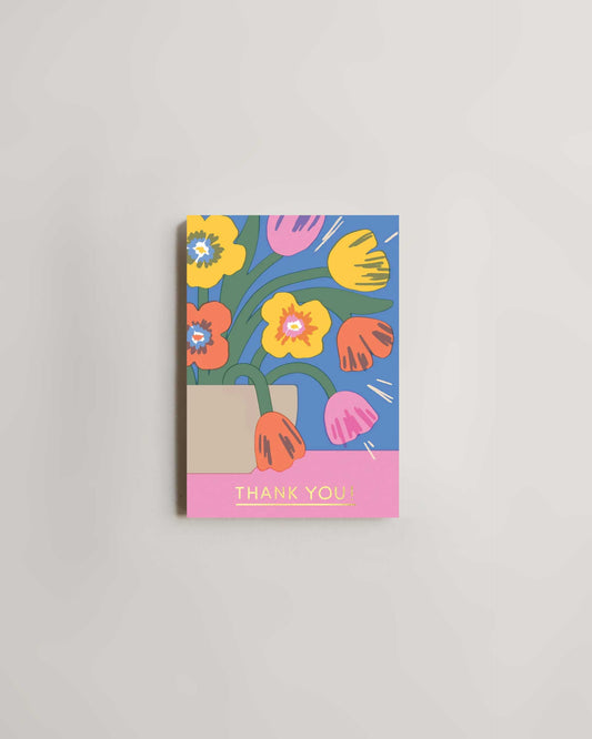 Wrap Thank You Tulips Card