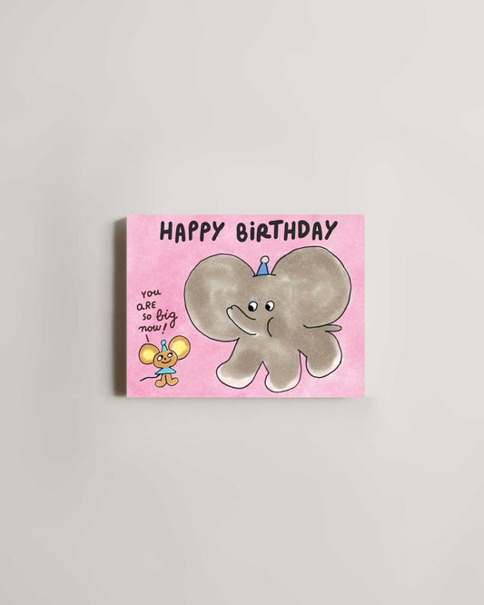 Wrap Happy Birthday, You are so Big Now! — greeting card at SORT Vancouver