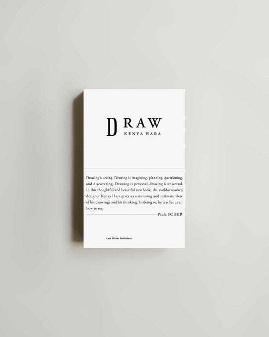 Draw by Kenya Hara — book at SORT Vancouver