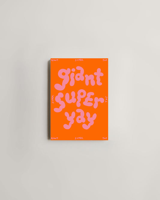 Wrap Giant Super Yay Card