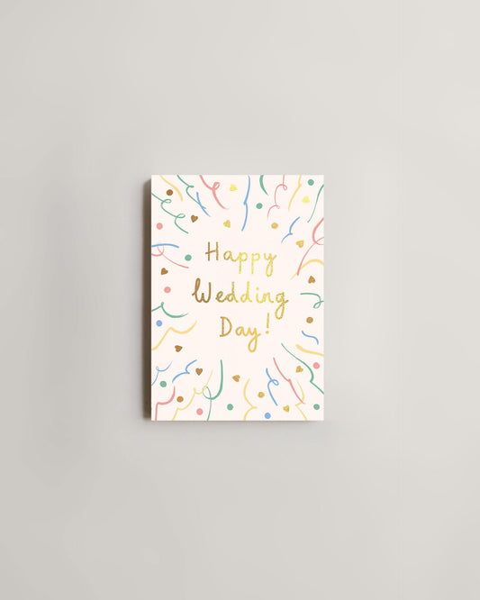 Wrap Happy Wedding Day! Card