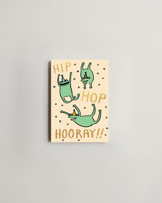 Wrap Hip Hop Hooray Card