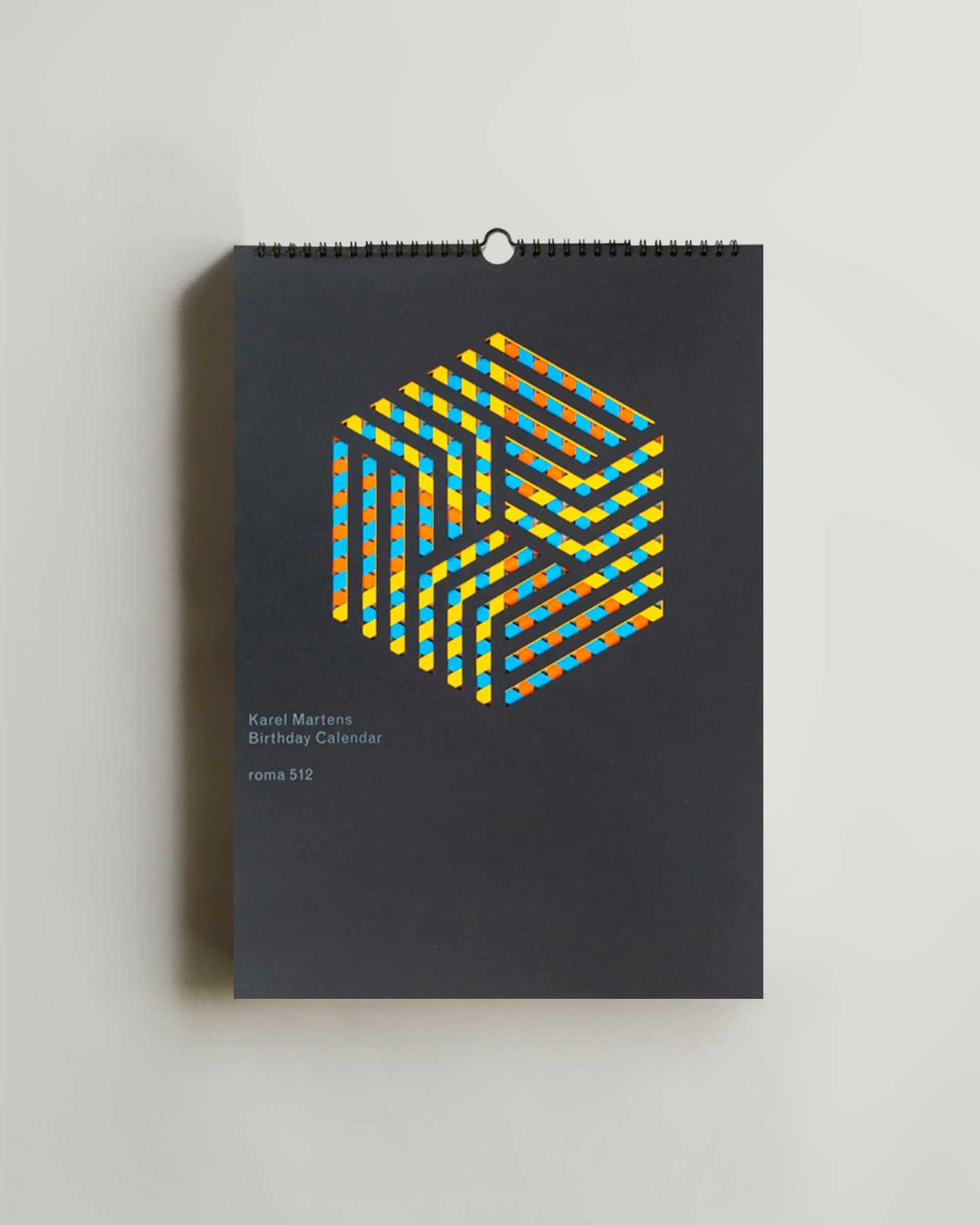 Birthday Calendar by Karel Martens — book at SORT Vancouver