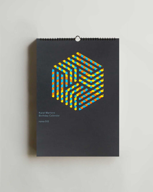 Birthday Calendar by Karel Martens — book at SORT Vancouver