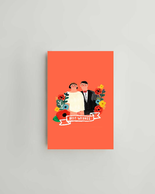 Babincho Prints Best Wishes Wedding Card — Babincho Prints, at SORT Vancouver