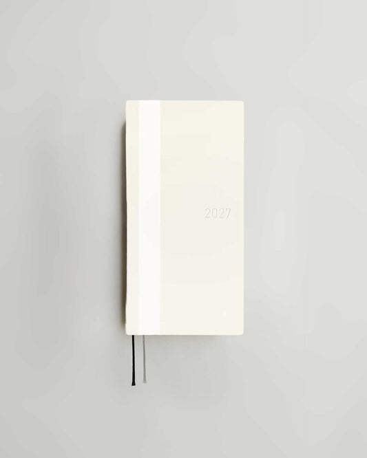 Hobonichi Techo 2027 Weeks Planner — White Line: Ivory