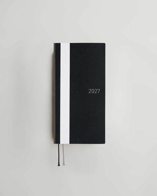 Hobonichi Techo 2027 Weeks Planner — White Line: Black