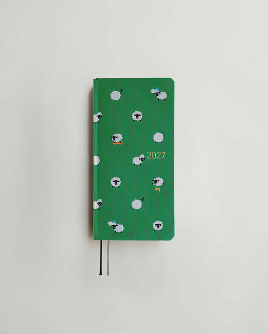 Hobonichi Techo 2027 Weeks Planner — Bow & Tie: Sheep Sheep Sheep