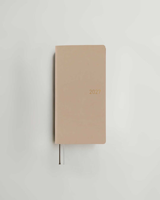 Hobonichi Techo 2027 Weeks Planner — Smooth: Café au Lait — Hobonichi, Japan, at SORT Vancouver