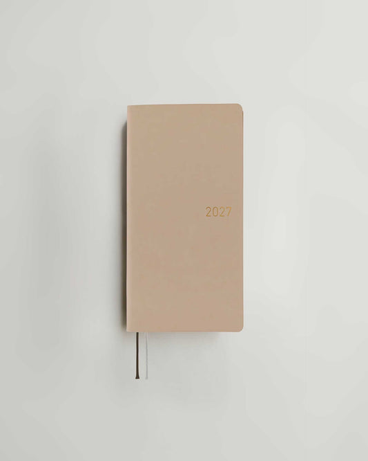 Hobonichi Techo 2027 Weeks Planner — Smooth: Café au Lait
