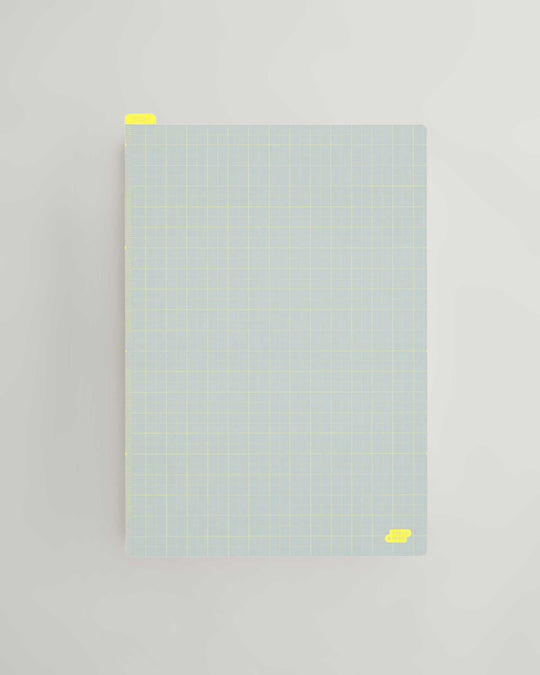 Hobonichi Techo Pencil Board — Ice Grey x Yellow detail — Hobonichi, Japan, at SORT Vancouver