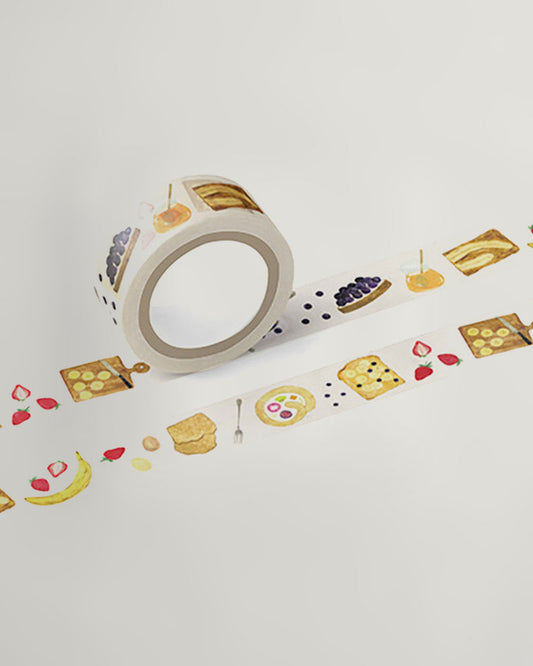 EL COMMUN Ayu Iwashima Illustrated Masking Tape (Individual) — Japanese washi tape with artwork by Ayu Iwashima, at SORT Vancouver