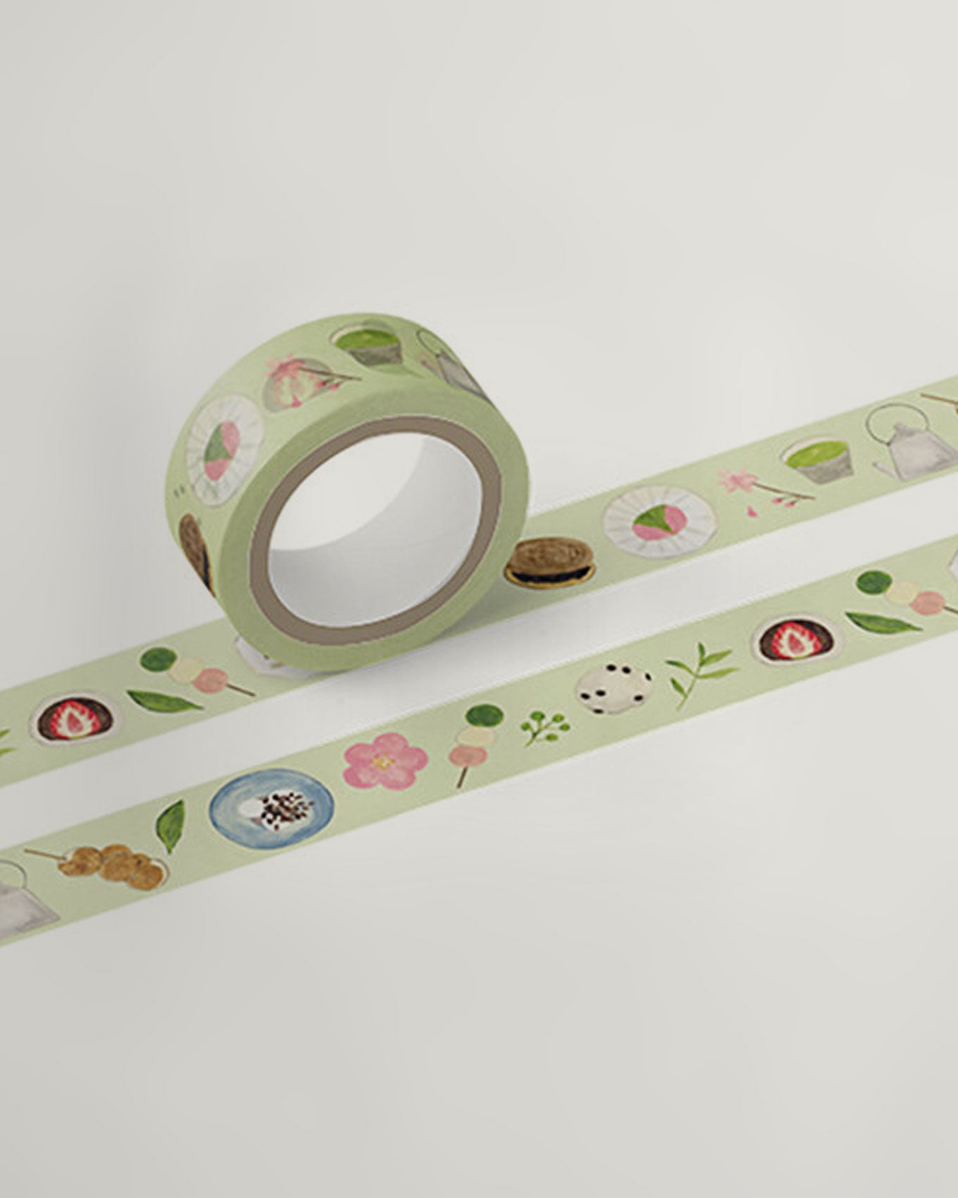 EL COMMUN Ayu Iwashima Illustrated Masking Tape (Individual) — Japanese washi tape with artwork by Ayu Iwashima, at SORT Vancouver