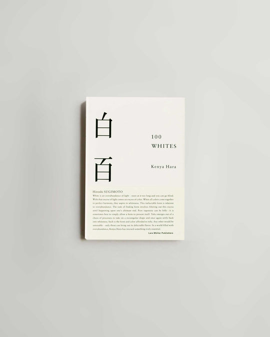100 Whites by Kenya Hara — book at SORT Vancouver