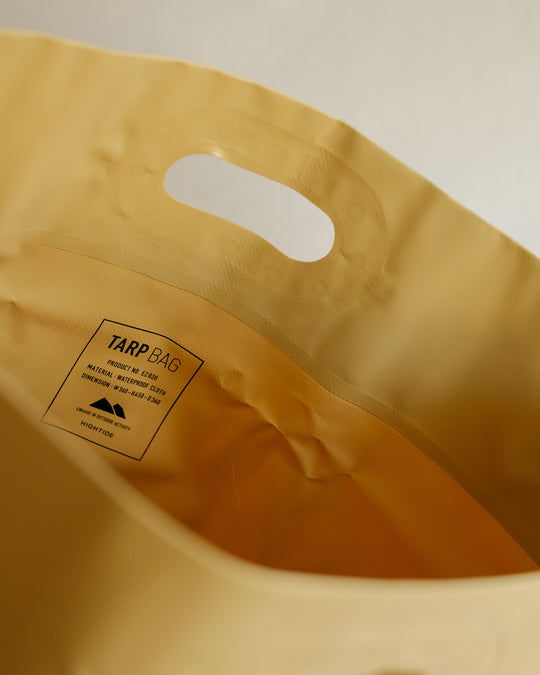 Hightide Round Tarp Bag — Medium 35L — Hightide, Japan, at SORT Vancouver